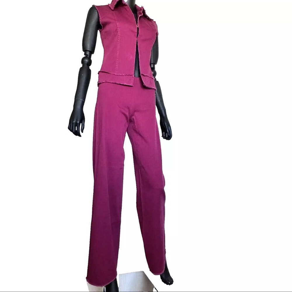 NWT 2 pc set Patrizia Pepe tops & pants cotton 100% Italy 40